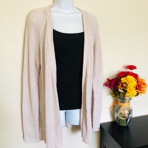 Light Pink/White Cardigan